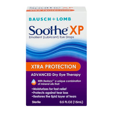 0 out of 10 from a total of 1 ratings on Drugs. . Soothe xp eye drops discontinued
